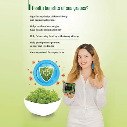 LONGVITY SEA GRAPES 100 BOXES - For Businesses